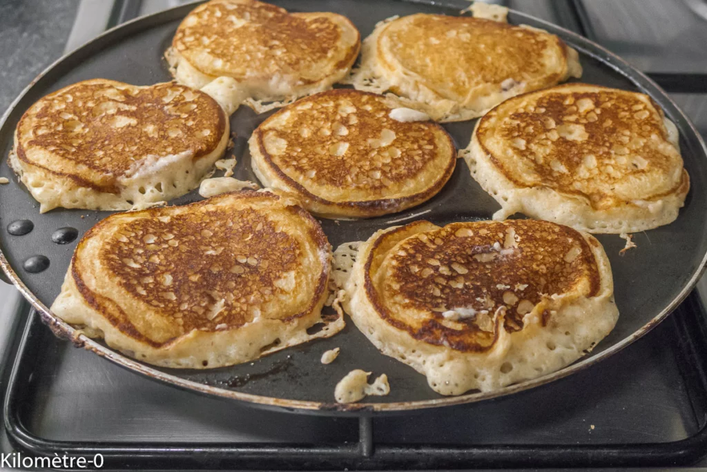 Aebleskiver, crêpes danoises - Étape 5