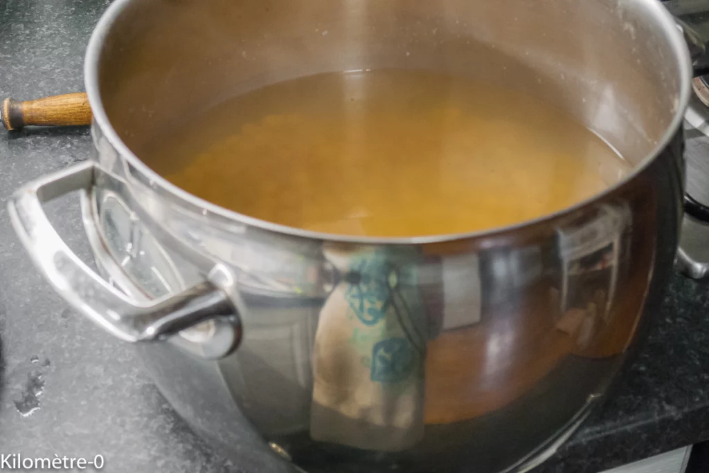 Cuisson des pois chiches - Étape 4