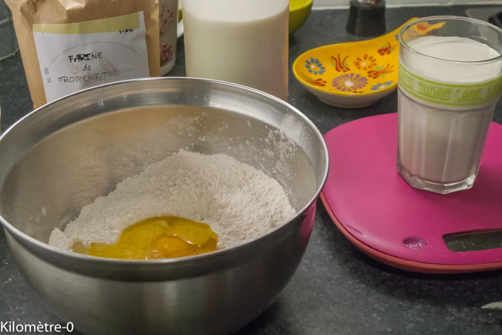 Crêpes tourbillon très chocolat - Étape 2