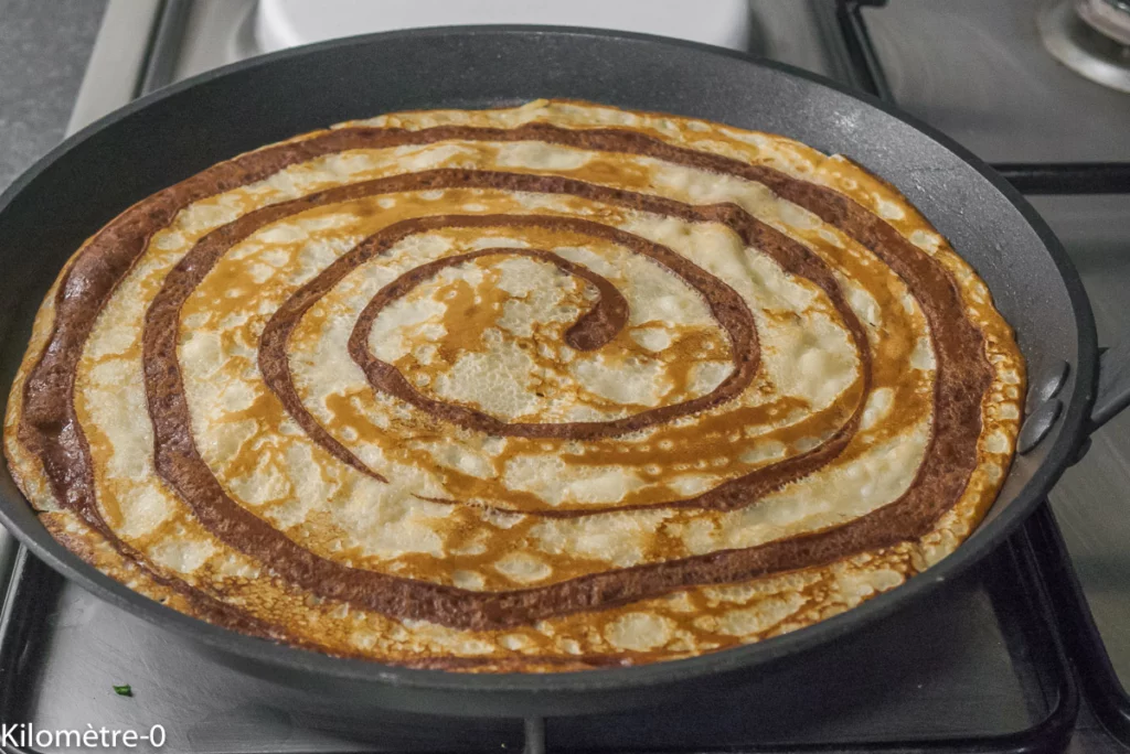 Crêpes tourbillon très chocolat - Étape 9