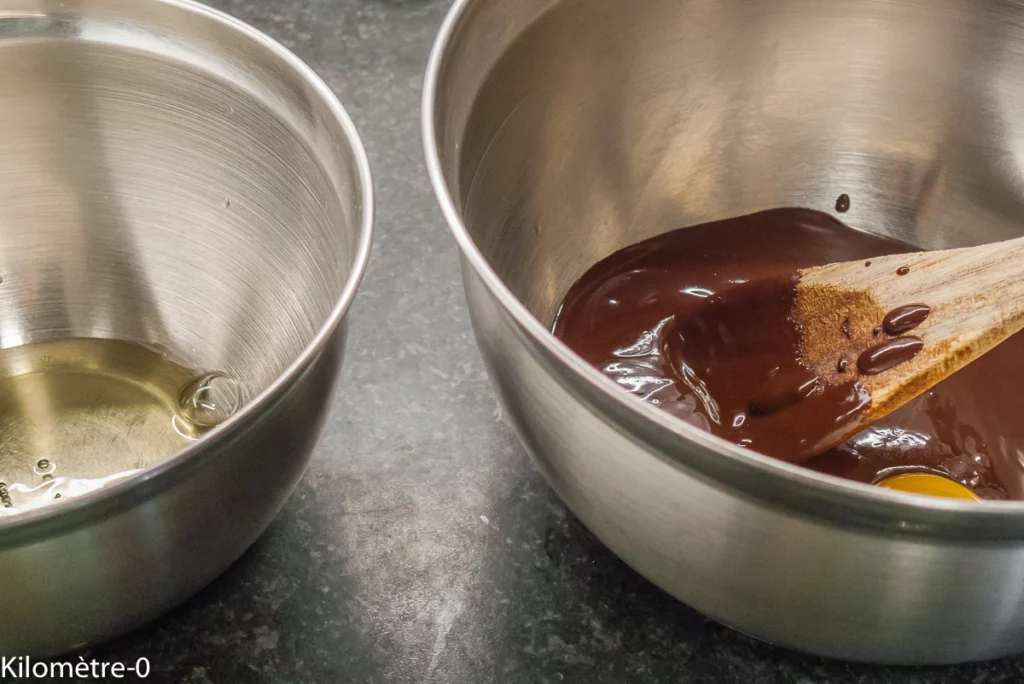 Entremets au chocolat et à la banane - Étape 3