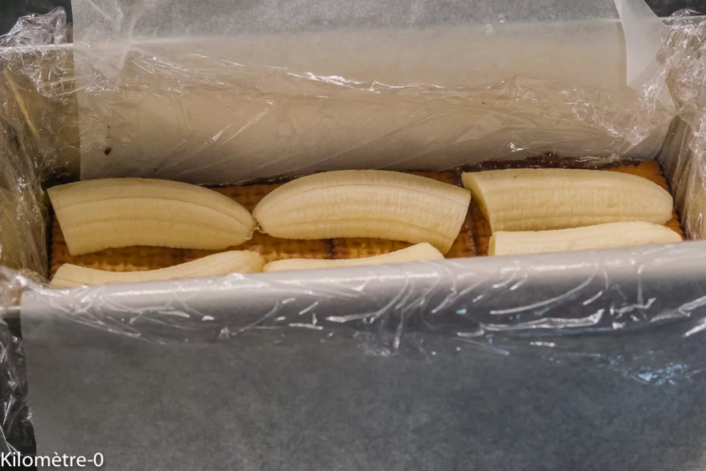 Entremets au chocolat et à la banane - Étape 8