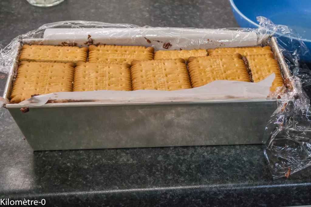 Entremets au chocolat et à la banane - Étape 9