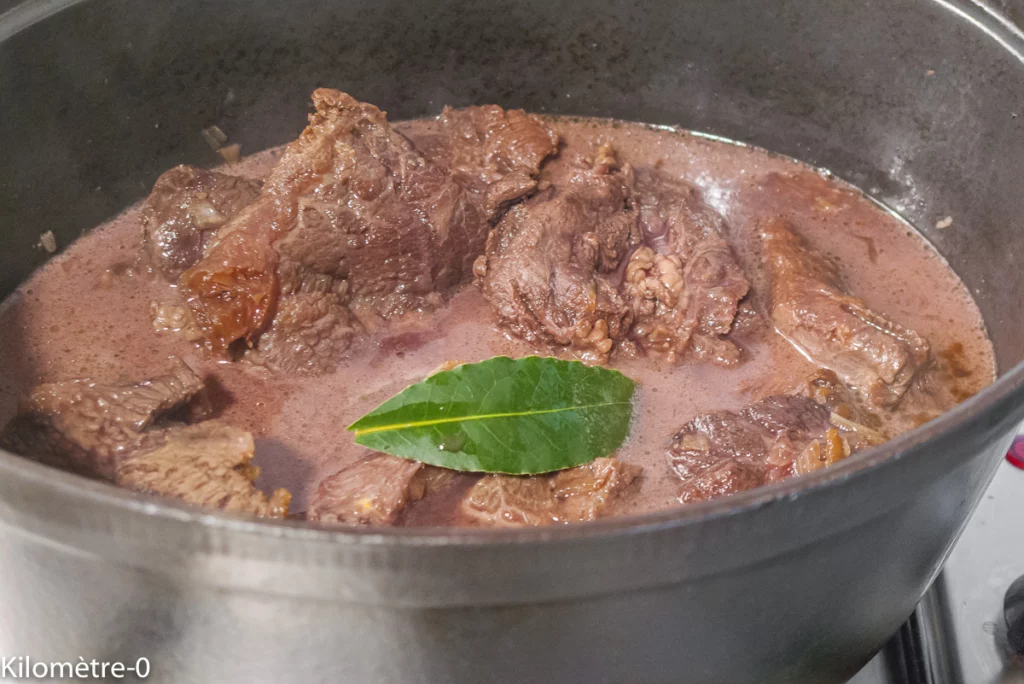 Joues de bœuf caramélisées, purée de panais - Étape 4