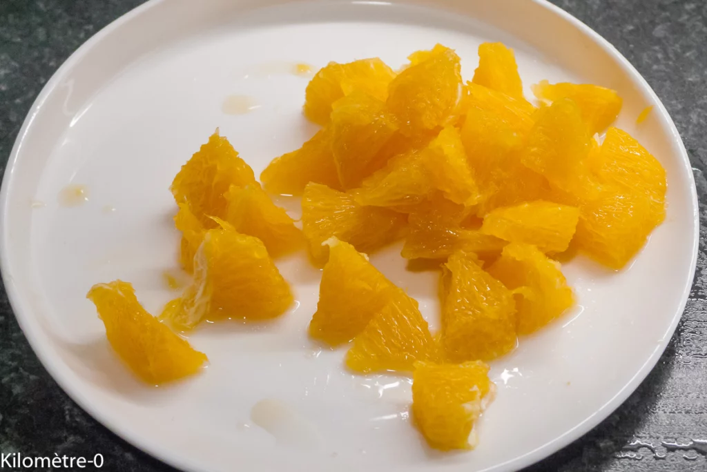 Coupes d&rsquo;endive à l&rsquo;oranges et aux noix - Étape 2