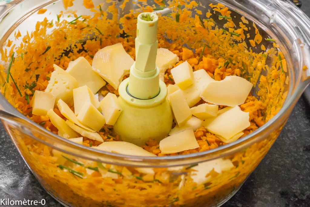 Frittata de carottes - Étape 2