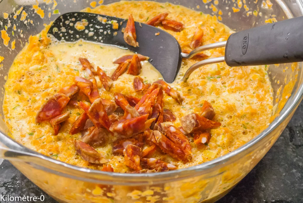 Frittata de carottes - Étape 4