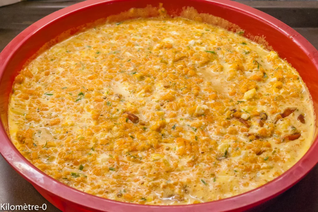 Frittata de carottes - Étape 6