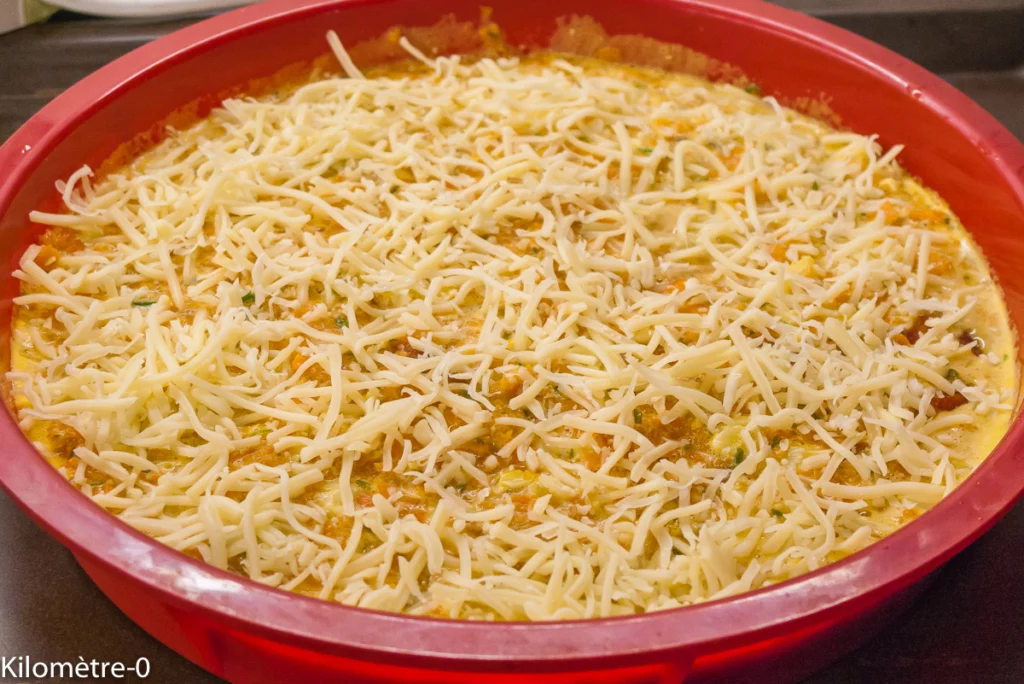 Frittata de carottes - Étape 5