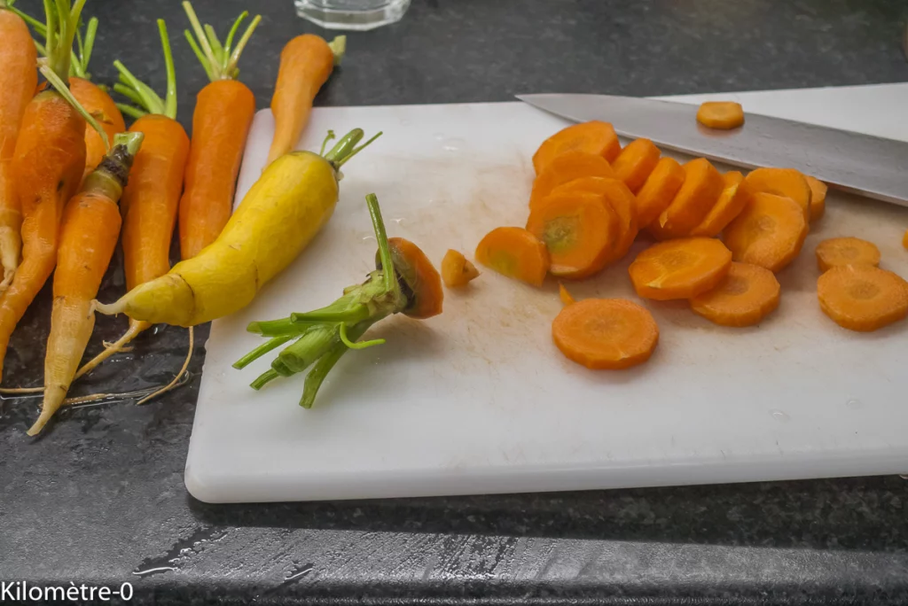 Tarte aux carottes - Étape 2