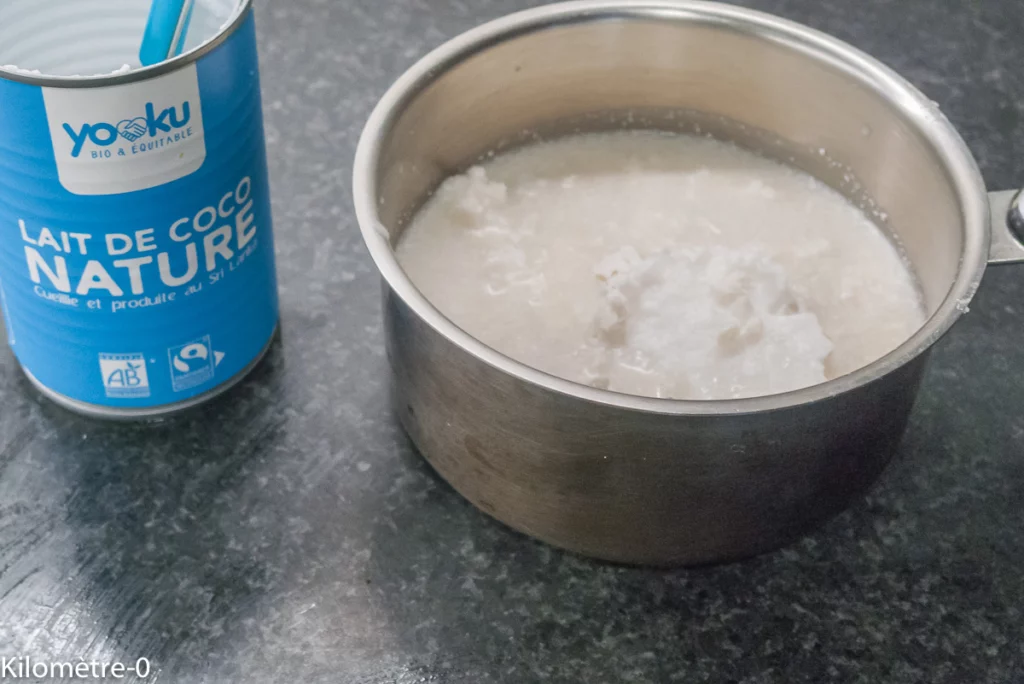 Tarte à la crème de coco et à l&rsquo;ananas - Étape 2