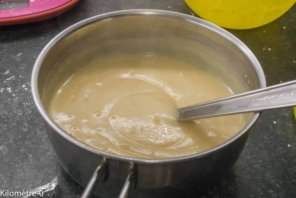 Tarte à la crème de coco et à l&rsquo;ananas - Étape 4