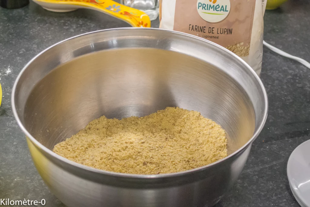 Financiers à la farine de lupin - Étape 3
