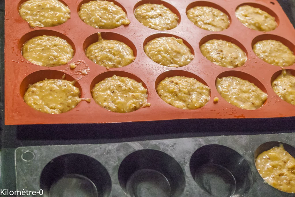 Financiers à la farine de lupin - Étape 5