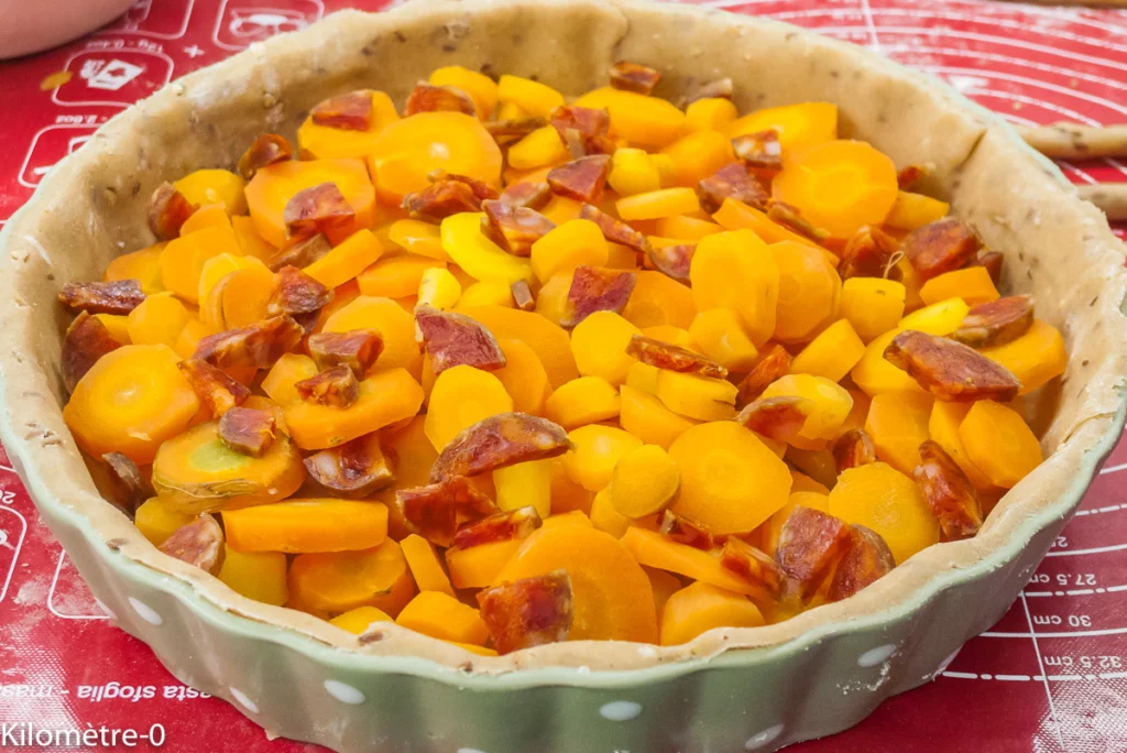 Tarte aux carottes - Étape 5