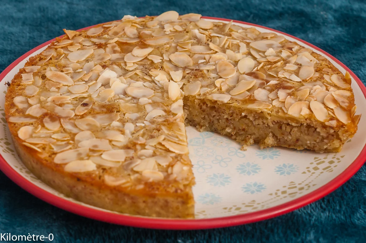 Photo de recette de dessert, gâteau, facile, original, amandes , bio, agrumes, citron, Kilomètre-0, blog de cuisine réalisée à partir de produits de saison et issus de circuits courts