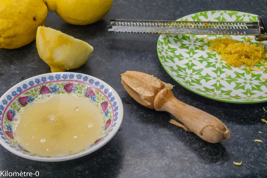 Gâteau aux amandes et au citron - Étape 2