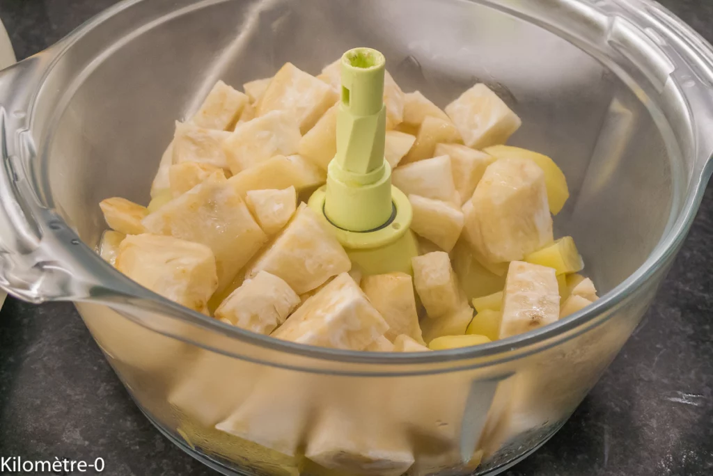 Confit de canard à l&rsquo;écrasé de céleri rave - Étape 1