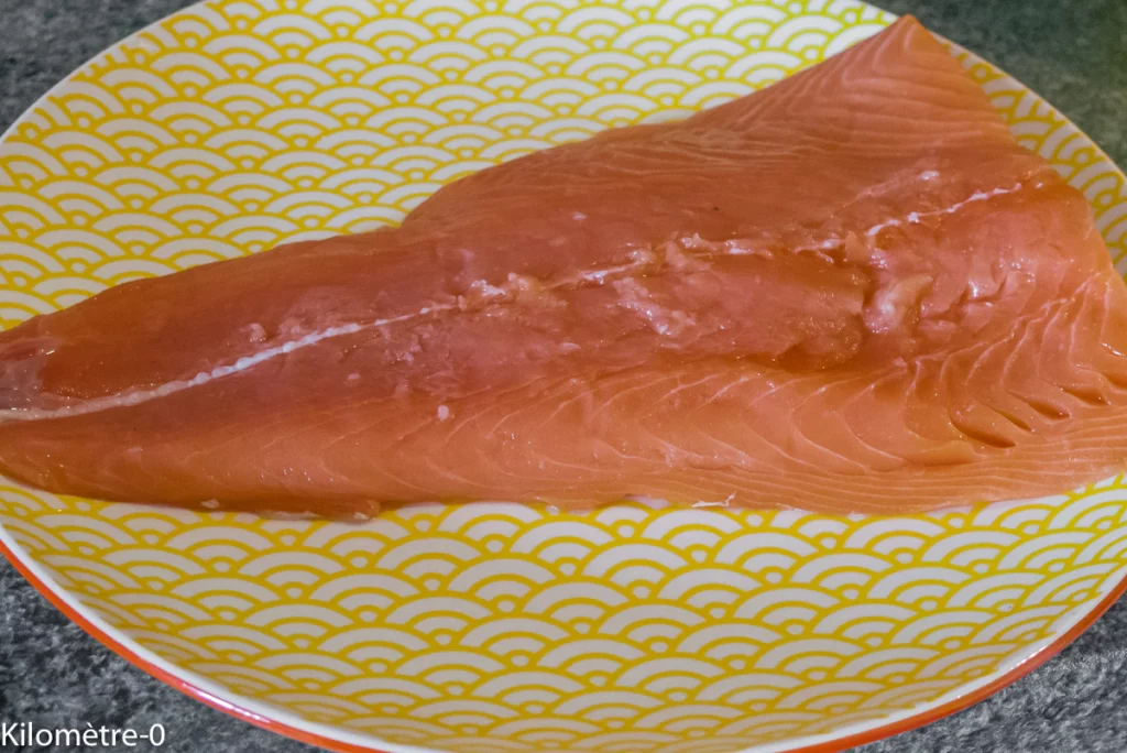 Quiche aux poireaux et au saumon - Étape 2