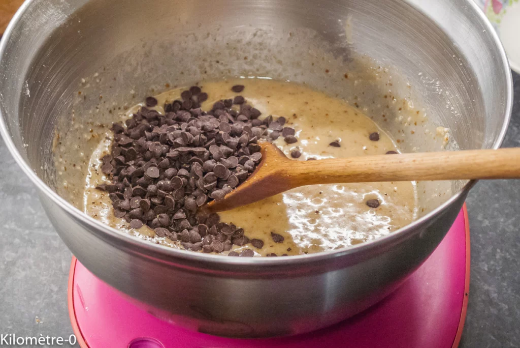 Financiers aux pépites au chocolat et ganache (tigrés de Cyril Lignac) - Étape 5