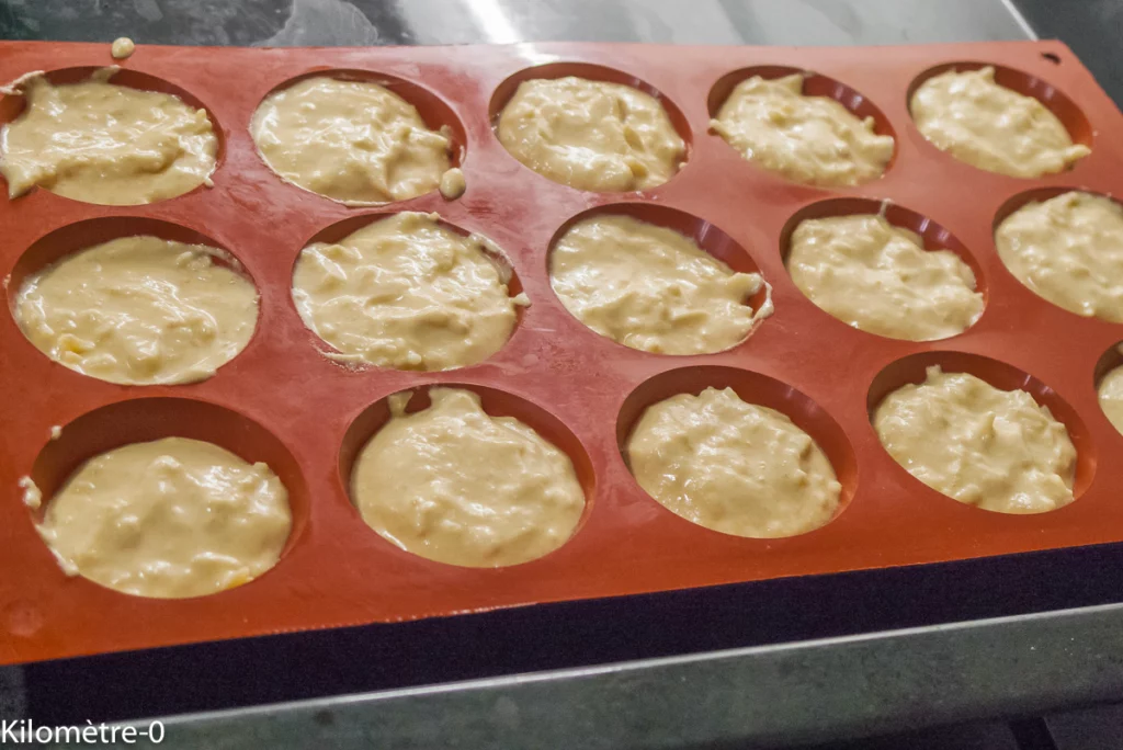Bouchées salées au chorizo - Étape 2