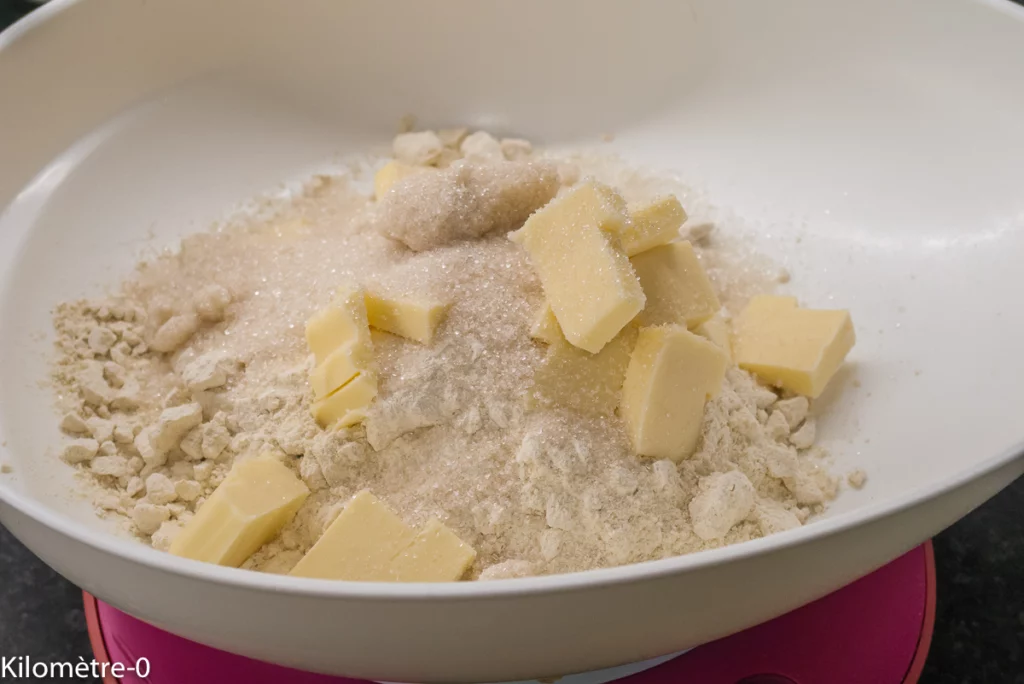 Crumble aux prunes du congélateur - Étape 4