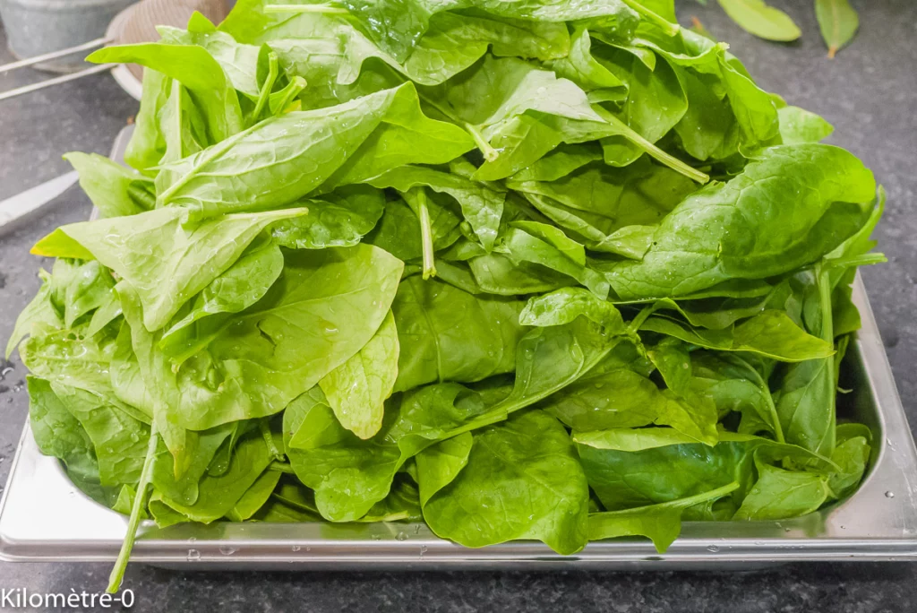 Boulettes de flocons d&rsquo;avoine aux épinards et à la ricotta - Étape 1