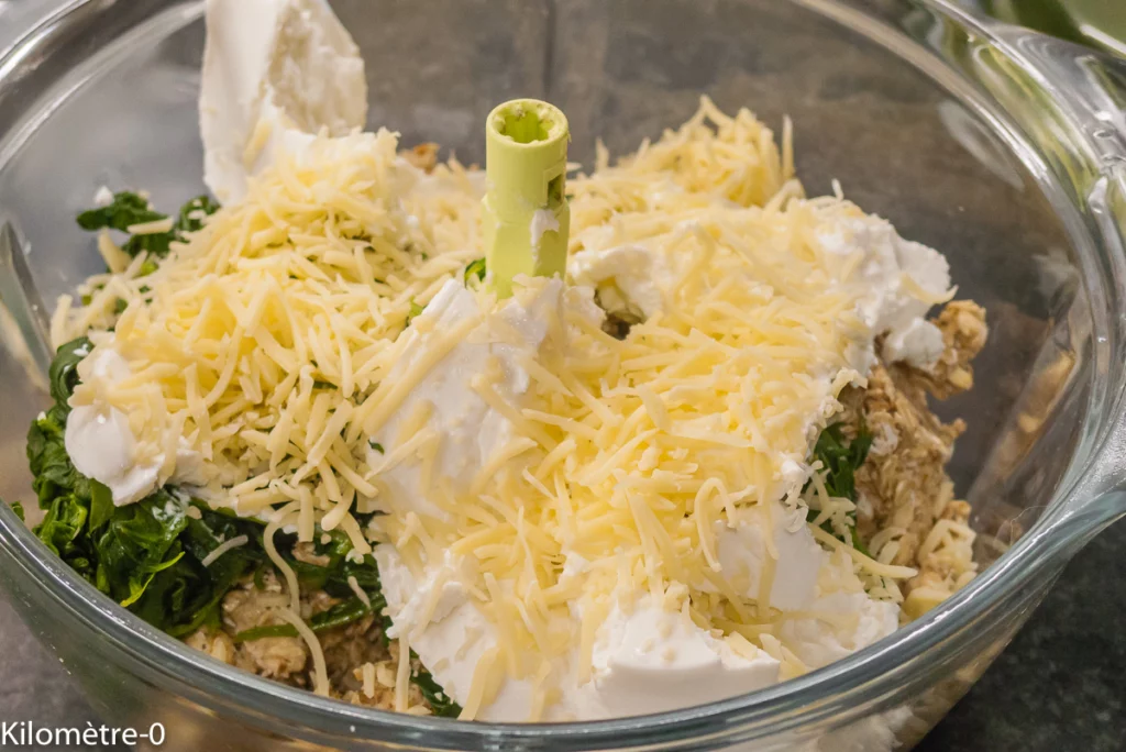 Boulettes de flocons d&rsquo;avoine aux épinards et à la ricotta - Étape 4