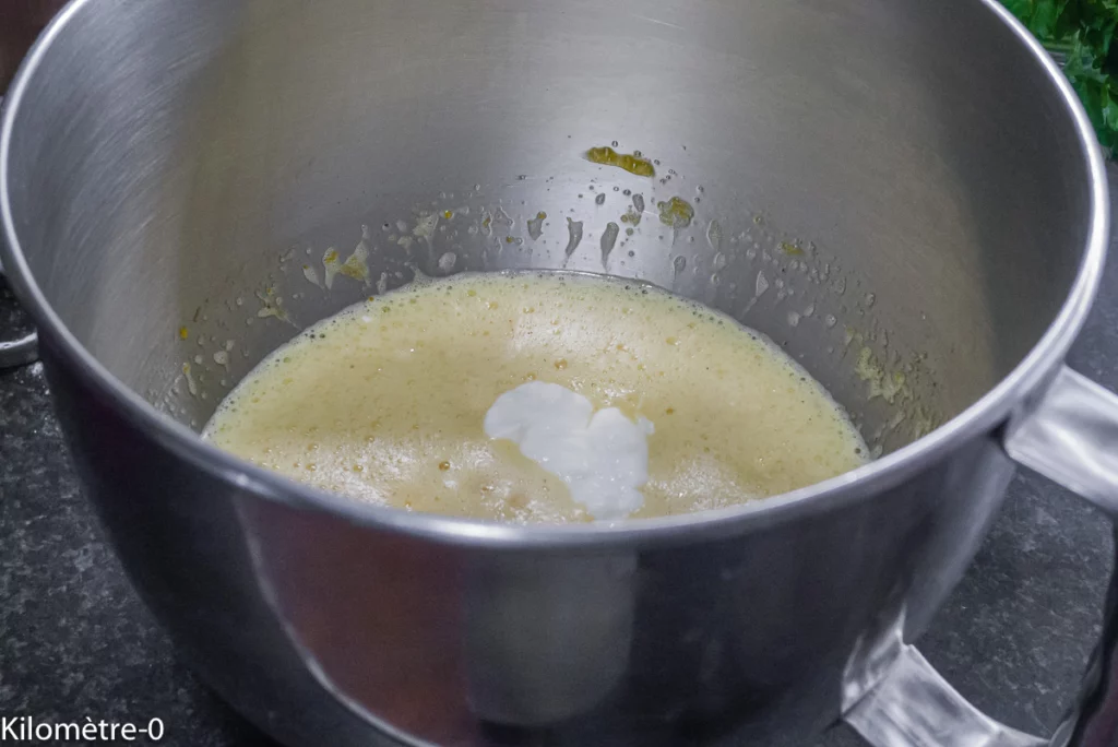 Gâteau du matin à la farine d&rsquo;amande et à la vanille - Étape 2