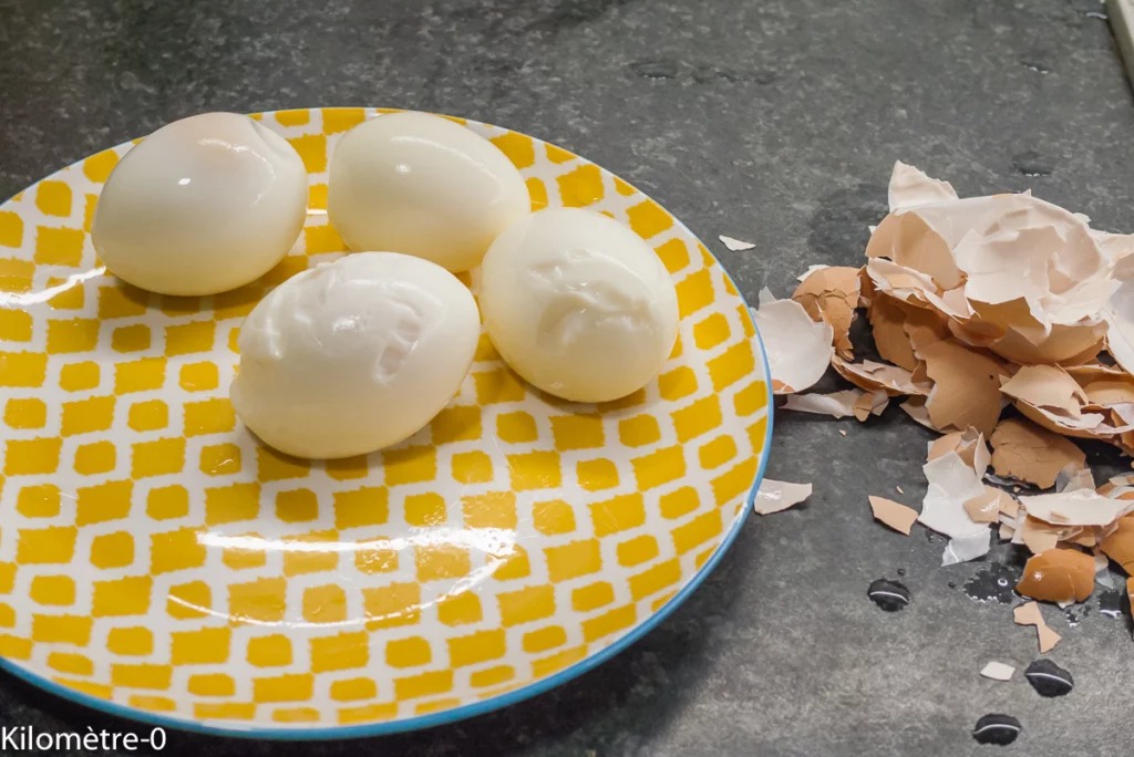 Crème de chou fleur et oeufs panés aux noisettes - Étape 4