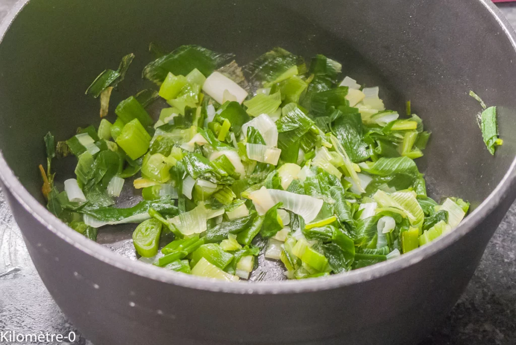 Burger à la galette de petits pois - Étape 2