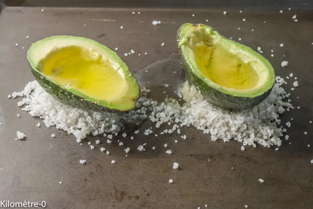 Avocado ripieno (avocat farci à l&rsquo;oeuf) - Étape 1