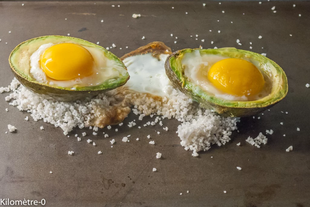 Avocado ripieno (avocat farci à l&rsquo;oeuf) - Étape 2