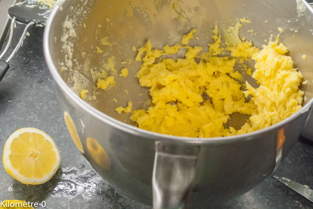 Torta sabbiosa al limone (gâteau sableux au citron) - Étape 4