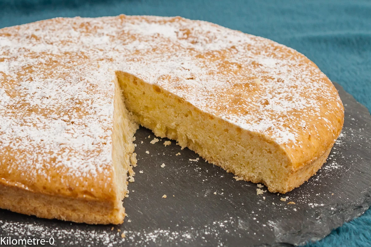 Photo de recette de dessert, gâteau, torta sabbiosa, al limone, gâteau sableux, citron, fécule de pomme de tere, pommes de terre, agrumes, facile, Italie, dessert du monde, dessert italien, Kilomètre-0, blog de cuisine réalisée à partir de produits de saison et issus de circuits courts