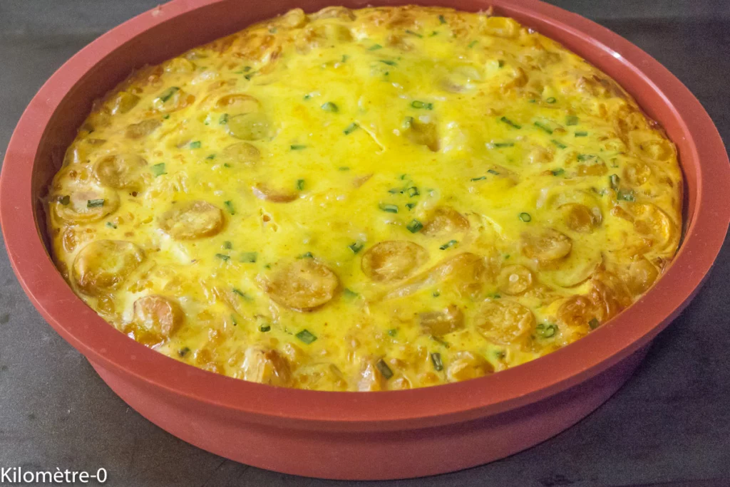 Gâteau salé aux carottes, aux oeufs et à la ricotta - Étape 7