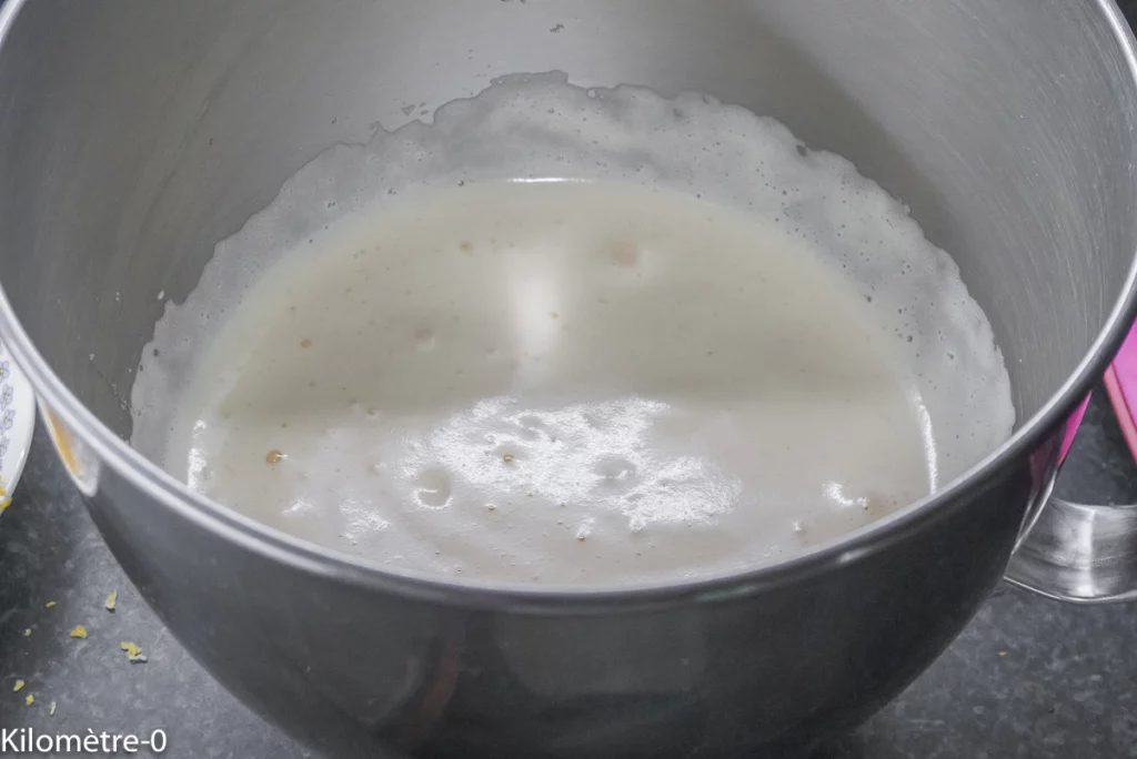 Gâteau à la ricotta, amandes, citron et palets de chocolat - Étape 1