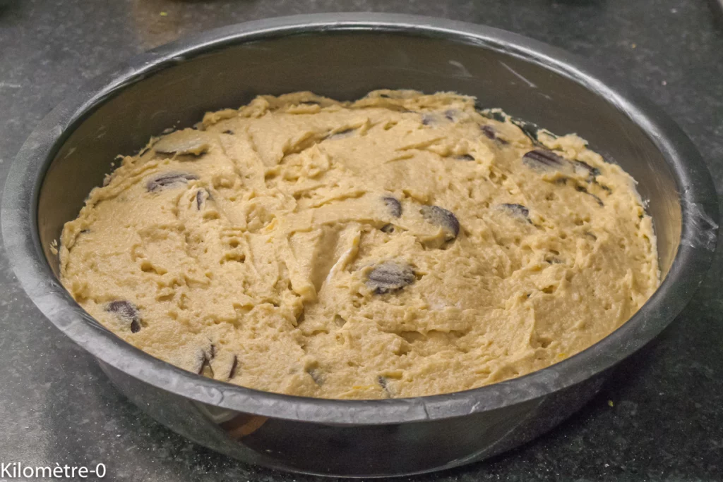 Gâteau à la ricotta, amandes, citron et palets de chocolat - Étape 6
