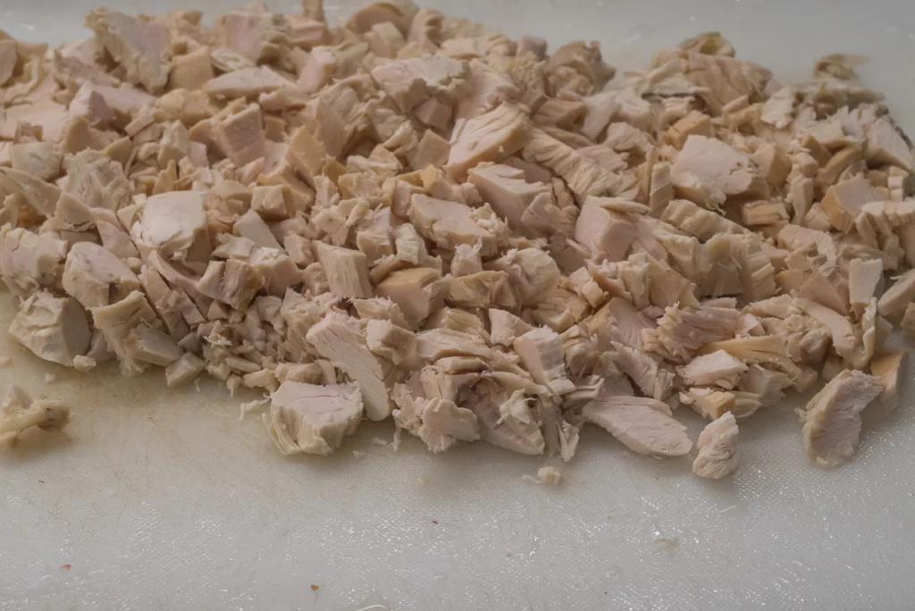 Pastilla au poulet, amandes et cannelle - Étape 3