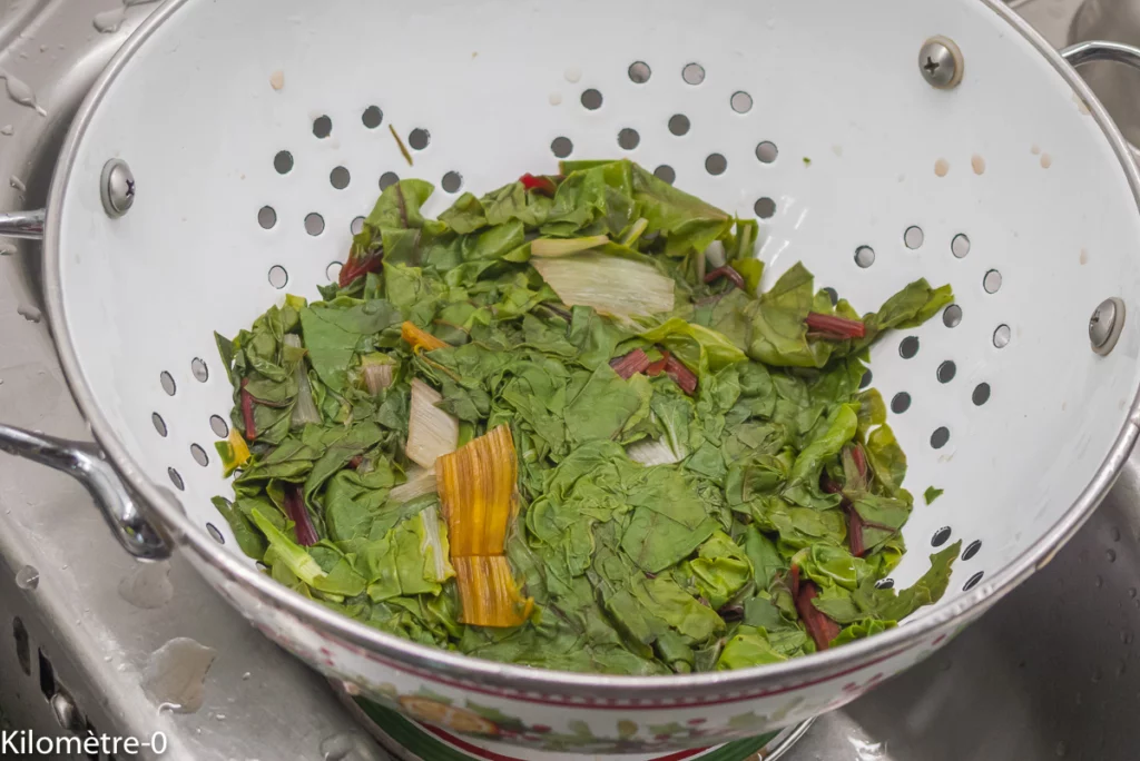 Gnocchi de blettes (gnocchi di bietole) - Étape 3