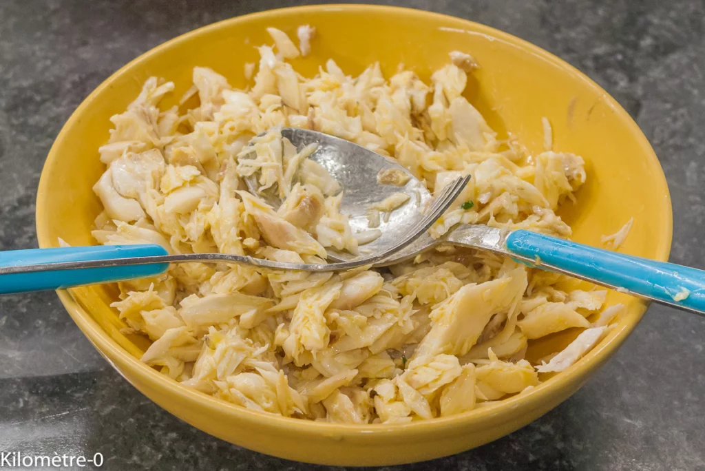 Salade de bar aux pommes de terre nouvelles et œufs durs - Étape 6