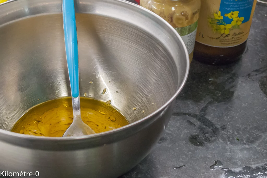 Salade de bar aux pommes de terre nouvelles et œufs durs - Étape 5