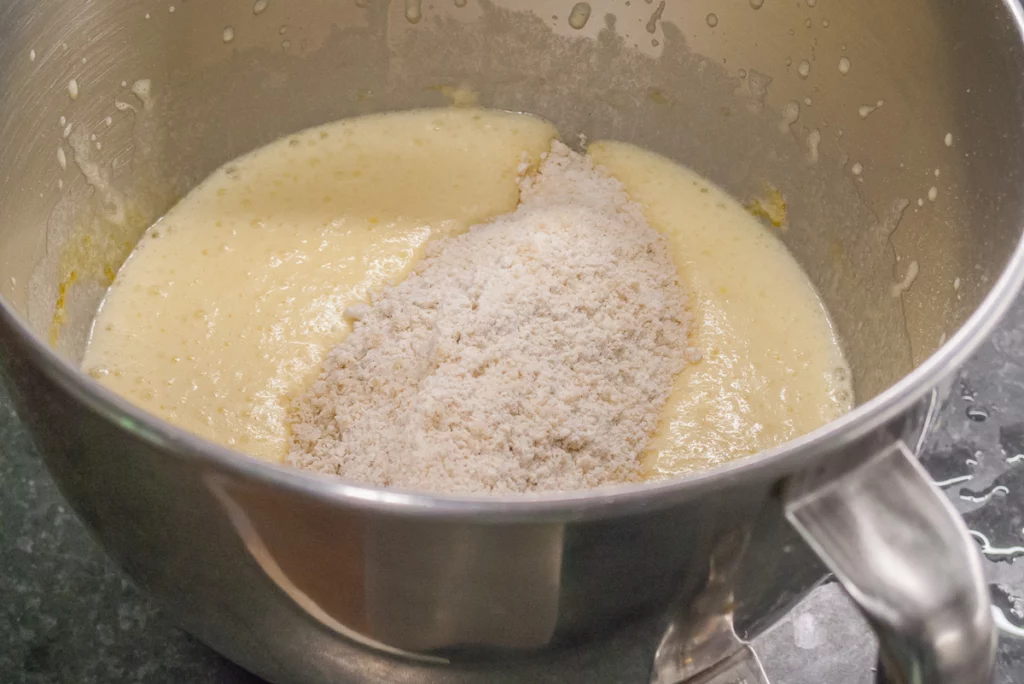 Cake citron amandes - Étape 4