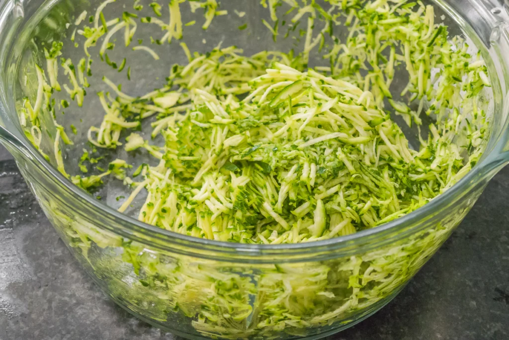 Terrine de courgettes et patate douce à l’emmental - Étape 3
