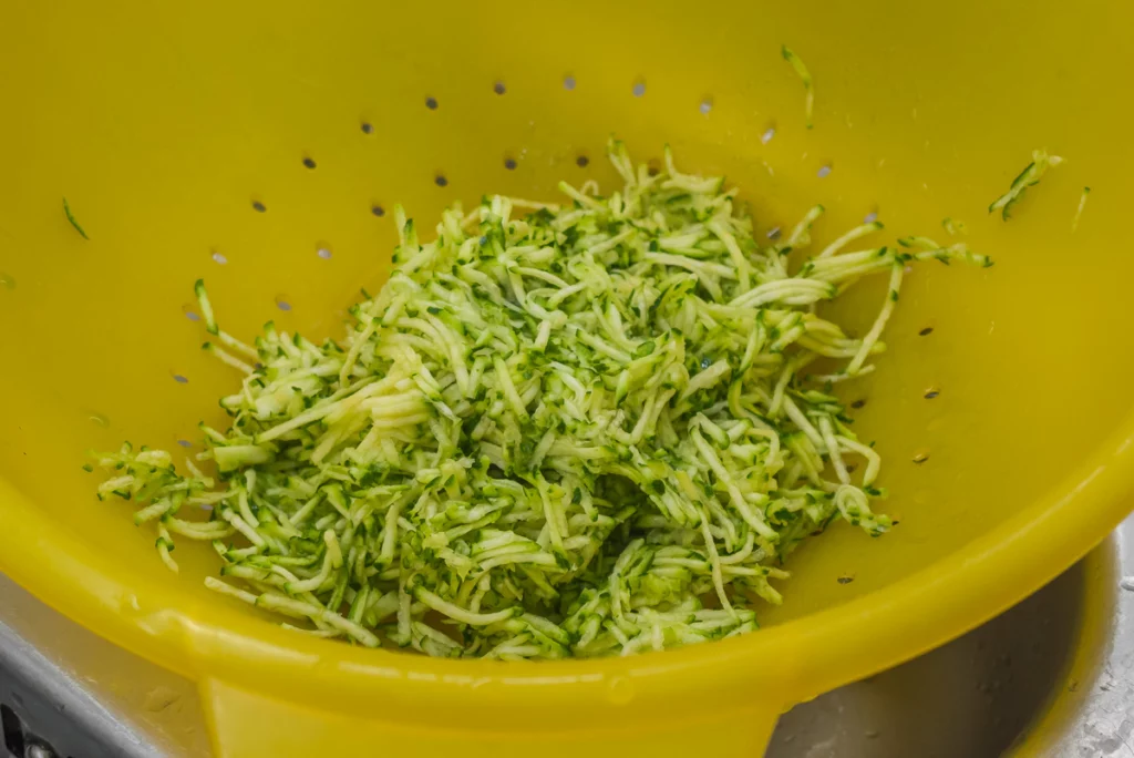 Terrine de courgettes et patate douce à l’emmental - Étape 4