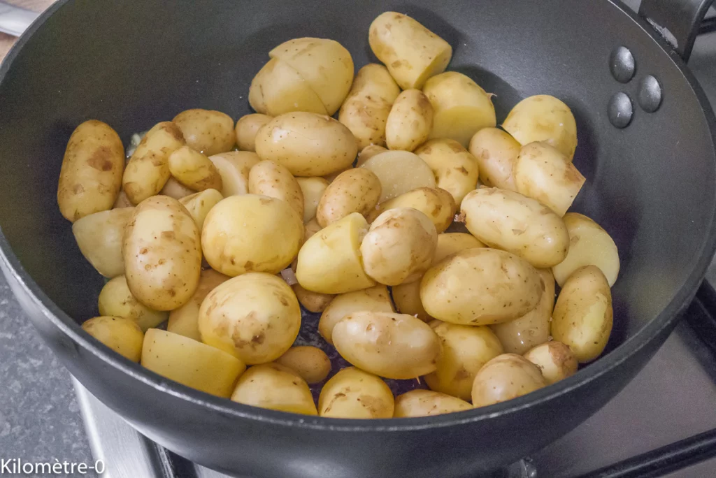 Filet de boeuf grillé aux pommes de terre nouvelles - Étape 3