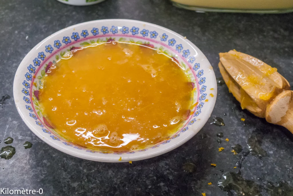 Gâteau facile orange amandes - Étape 1