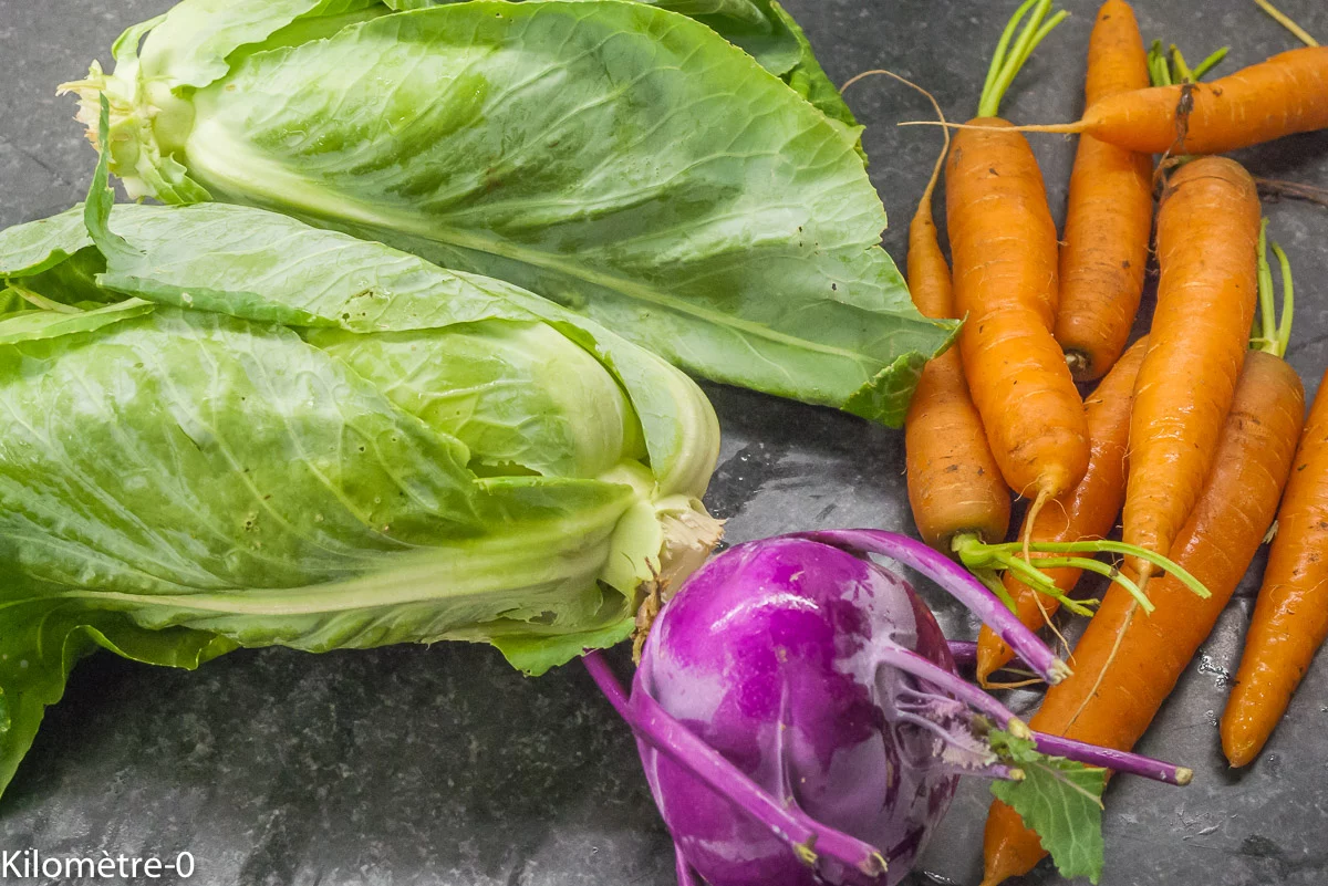Photo de recette de Kilomètre-0, blog de cuisine réalisée à partir de produits de saison et issus de circuits courts