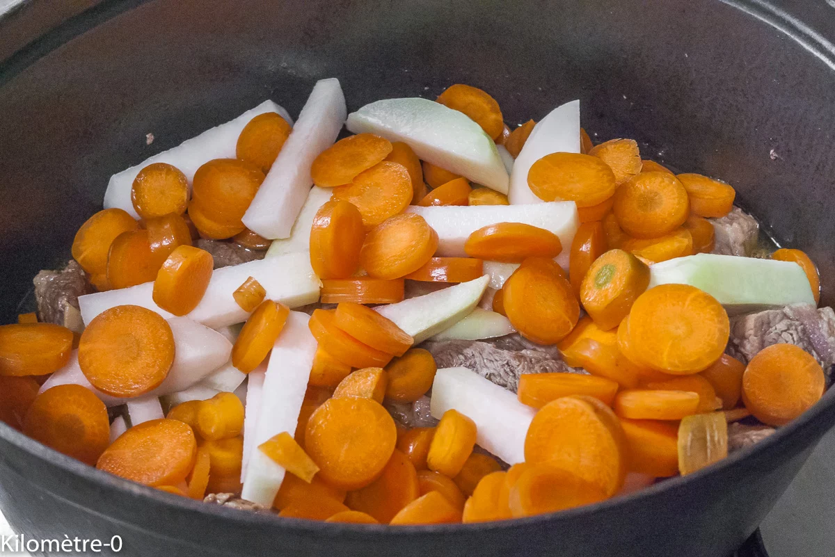 Photo de recette de Kilomètre-0, blog de cuisine réalisée à partir de produits de saison et issus de circuits courts
