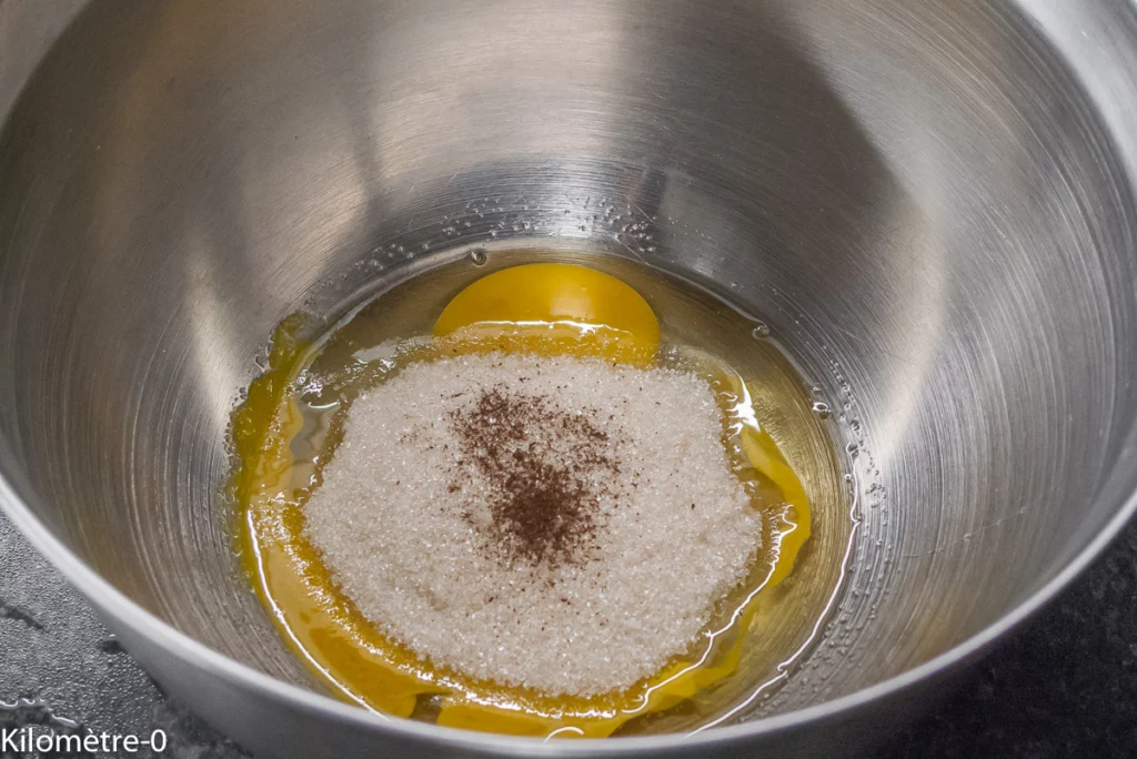 Gâteau facile avec beaucoup de pommes - Étape 3